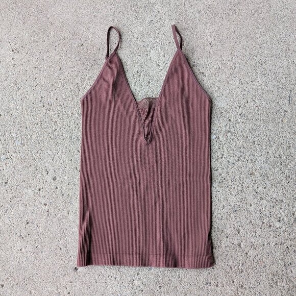 Free People Come Around Cami Dusty Rose - Picture 3 of 5